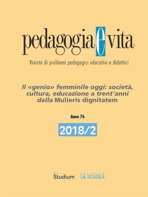 cover image of Pedagogia e Vita 2018/2